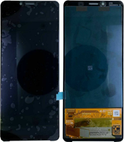 Display Module OLED + Digitizer - Black, Sony Xperia 10 II