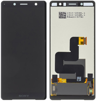 LCD Touchscreen - Black, Sony Xperia XZ2 Compact