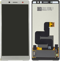 LCD Touchscreen - Silver, Sony Xperia XZ2 Compact