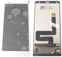 LCD Touchscreen - White Silver, Sony Xperia XZ2