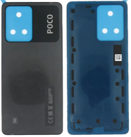 Rear Cover - Black, Xiaomi Poco X5 Pro