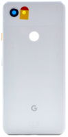Rear Cover - Clearly White, Google Pixel 3A XL