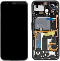 LCD Touchscreen (excl. Adhesive Tape) - Just Black, Google Pixel 4