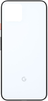 Rear Cover - Clearly White, Google Pixel 4