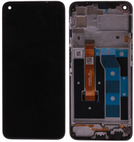 LCD Touchscreen (incl. frame) - Black, Realme 6s