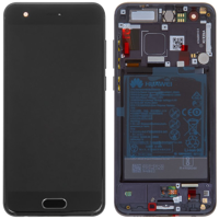 LCD Touchscreen (incl. battery) - Black, Honor 9