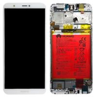 LCD touchscreen incl. Battery - White;Huawei P Smart