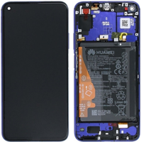 LCD Touchscreen (incl. battery) - Saphire Blue, Honor 20 / Nova 5T