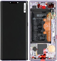 LCD touchscreen (incl. battery) - Silver, Huawei Mate 30 Pro