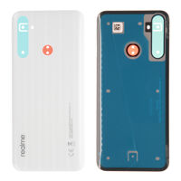 Back Glass - White, Realme 6i