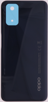 Back Glass - Black, Oppo A72