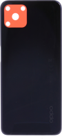 Back Glass - Black, Oppo A73 (5G)