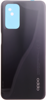 Back Glass - Black, Oppo A74 (5G) / Oppo A54 (5G)