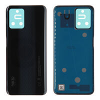 Back Glass - Black, Realme Narzo 50