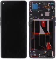 LCD Touchscreen (incl. frame) - Black, Oppo Find X5