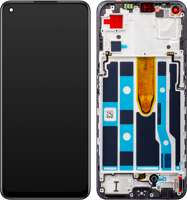LCD Touchscreen (incl. frame) - Black, Oppo Reno 7 (5G) / Find X5 Lite