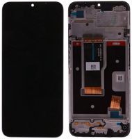LCD Touchscreen (incl. frame) - Black, Realme C31; RMX3501