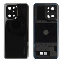 Back Glass - Black, Oppo Find X5 Pro