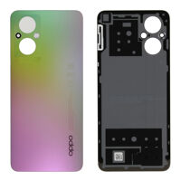 Back Glass - Silver, Oppo Reno 8 Lite