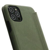 Book Case - Olive Green, for iPhone 12 Pro Max