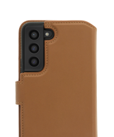 2 in 1 Wallet Case - Light Brown, Galaxy S22