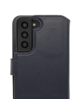 2 in 1 Wallet Case - Dark Blue, Galaxy S22