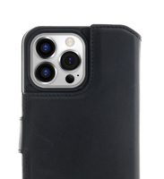 2 in 1 Wallet Case - Black, for iPhone 14 Pro