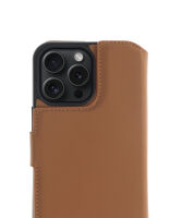 2 in 1 Wallet Case - Light Brown, for iPhone 15 Pro