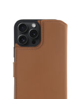 2 in 1 Wallet Case - Light Brown, for iPhone 15 Pro Max